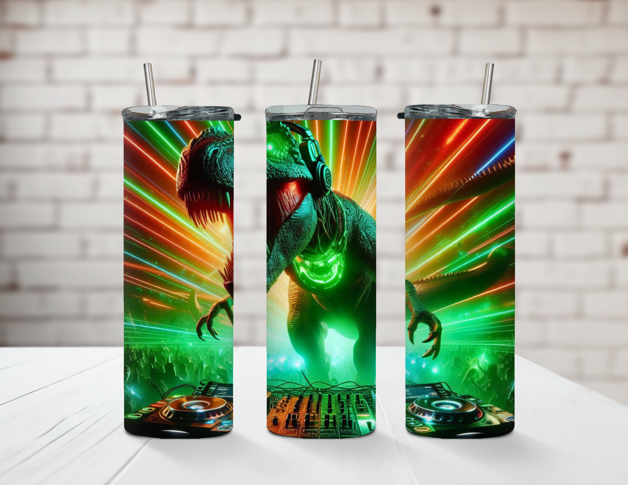 RAGE-osaurus Rex 20oz Steel Tumbler