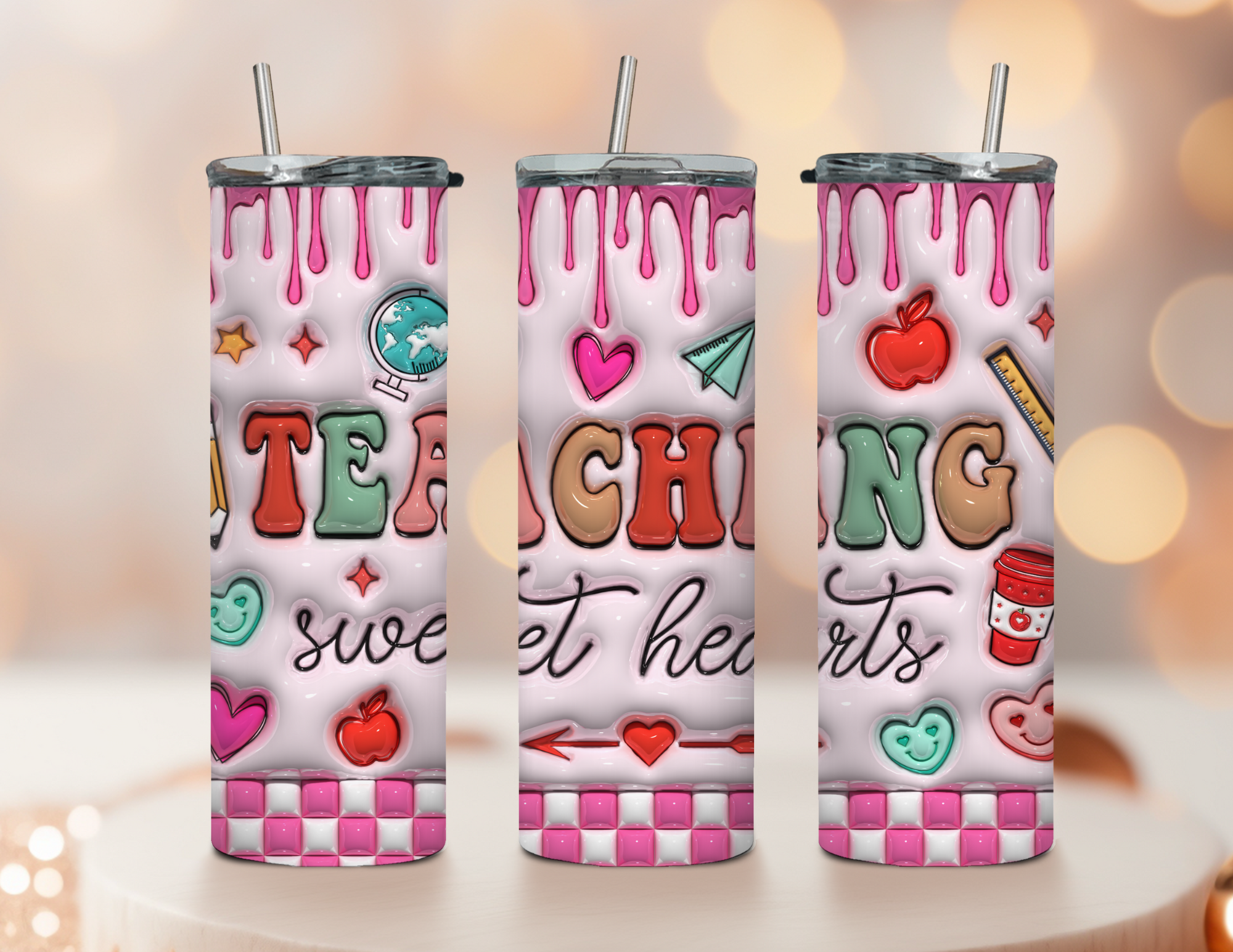 Teaching Sweethearts 20oz Stainless Steel Tumbler