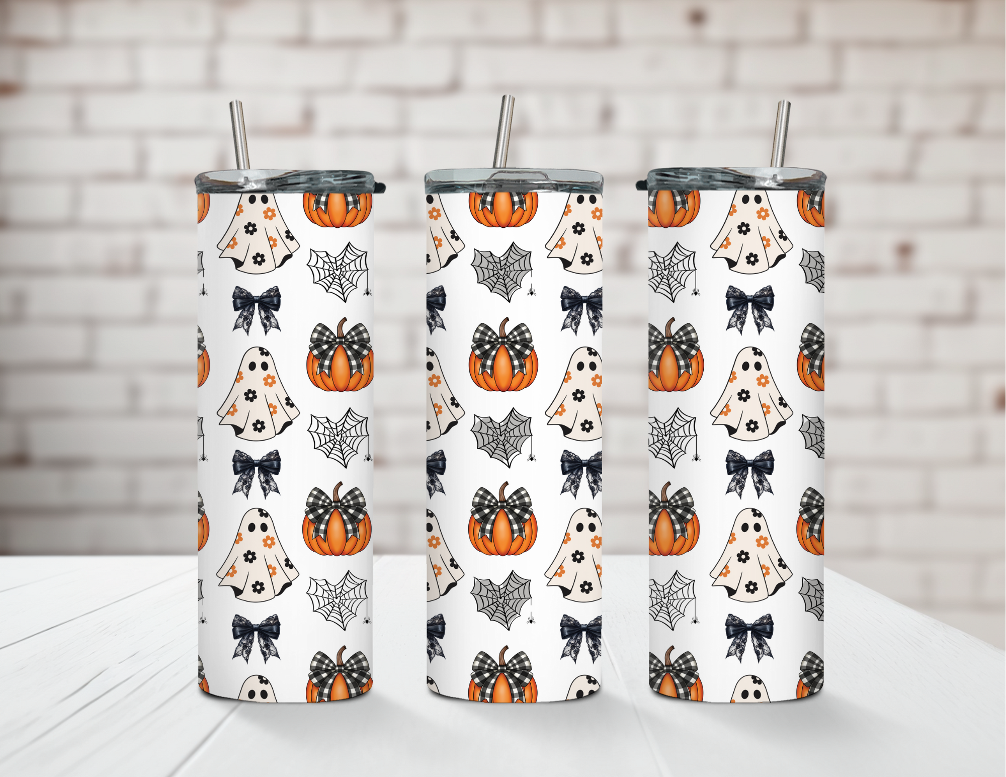 Ghost Bows 20oz Stainless Steel Tumbler