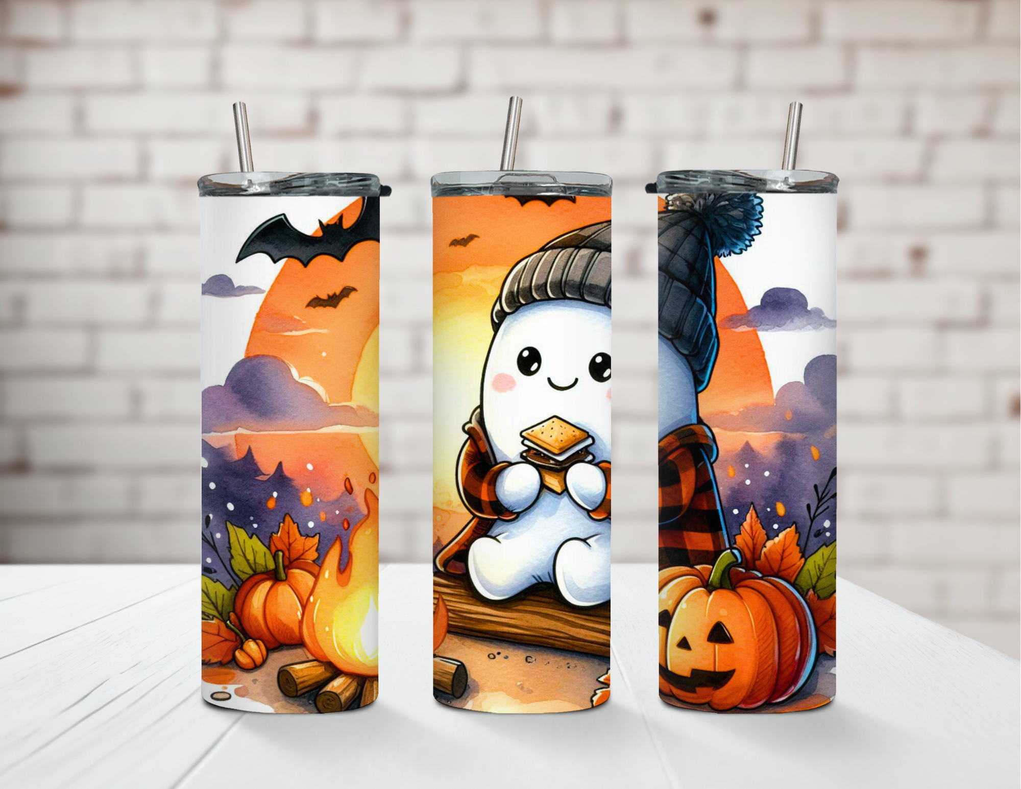 Casper's Cousin Ghost 20oz Stainless Steel Tumbler