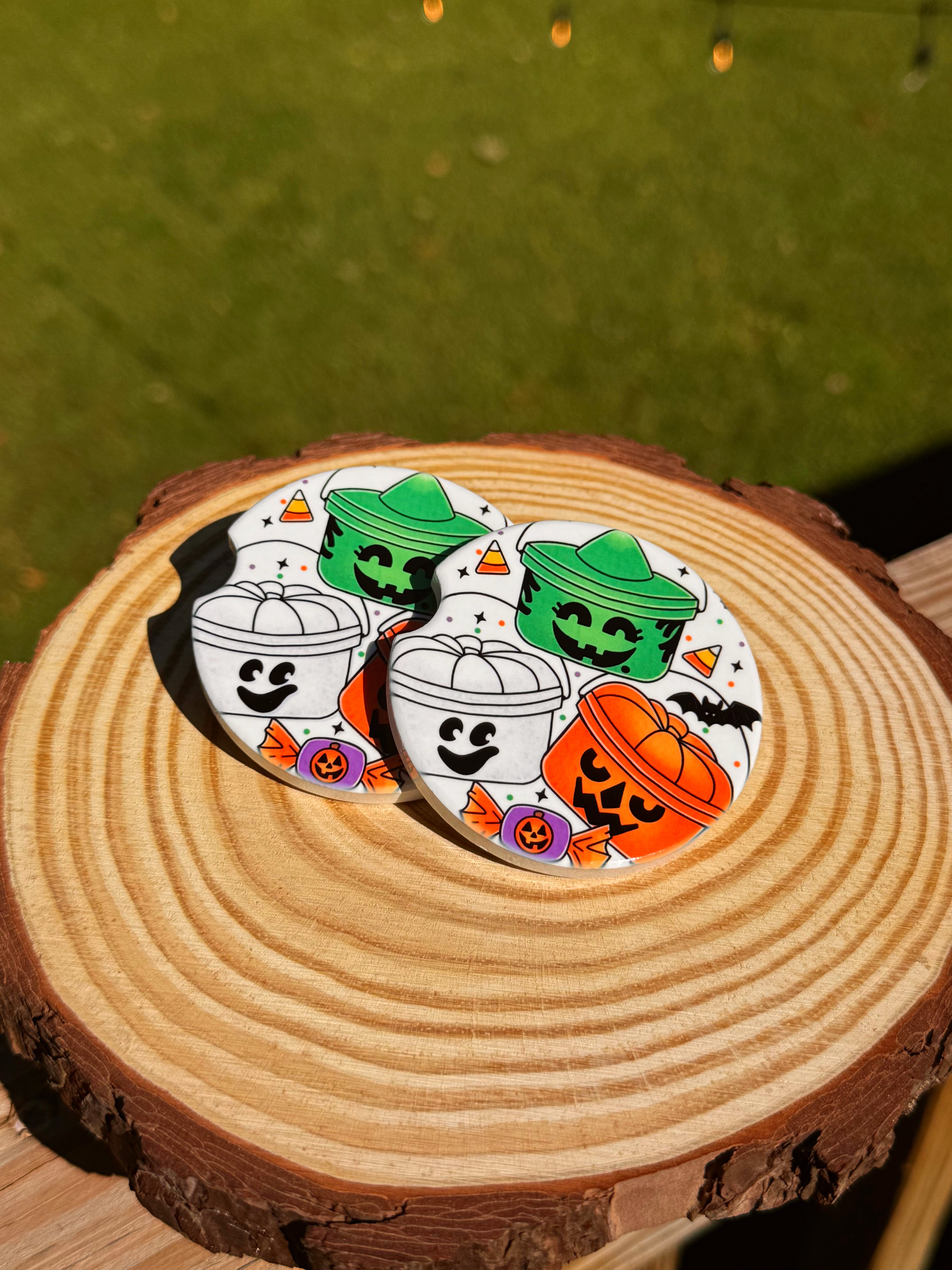 Boo Bucket Car Coaster (SINGLE CAR COASTER)