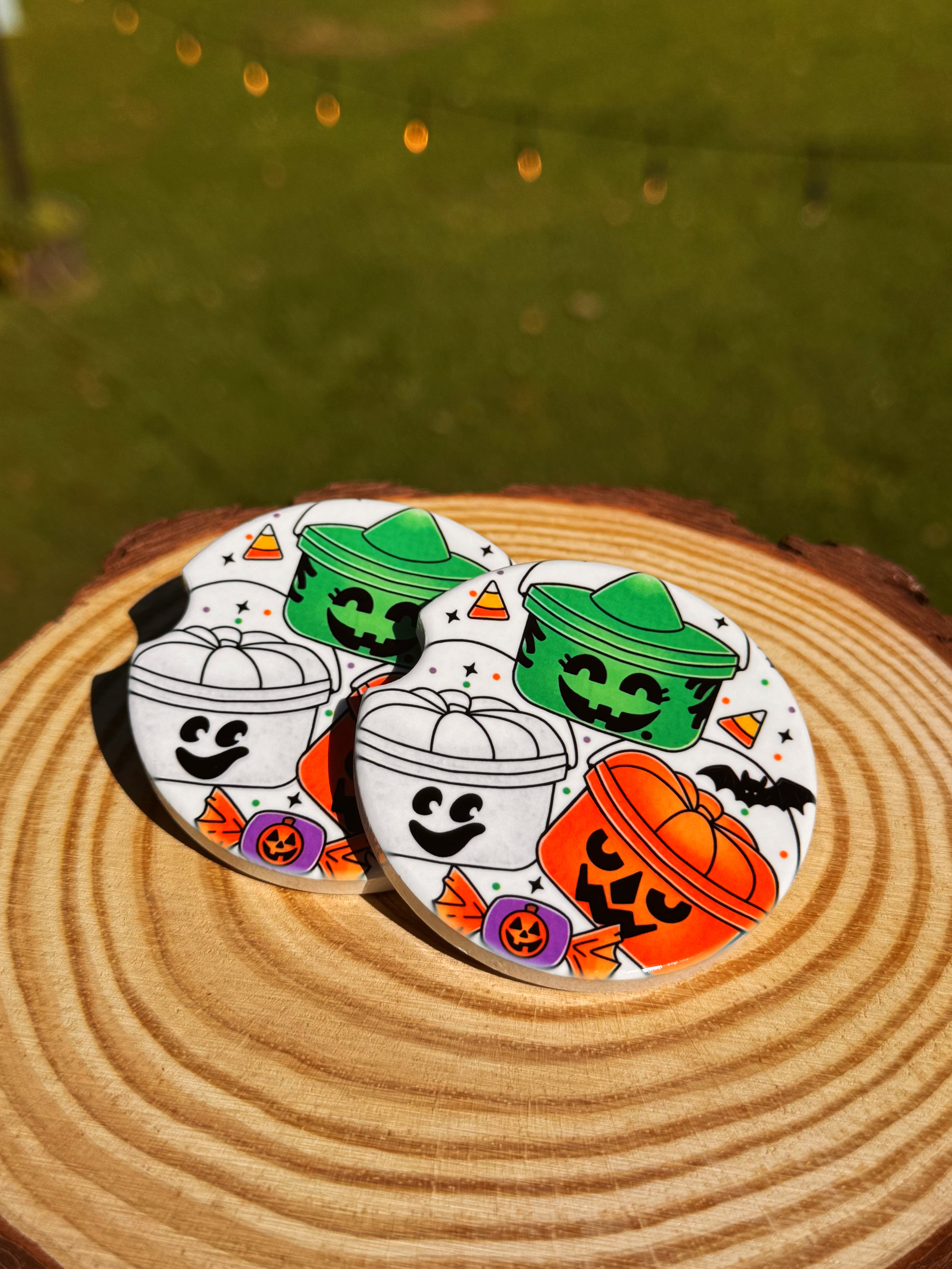 Boo Bucket Car Coaster (SINGLE CAR COASTER)