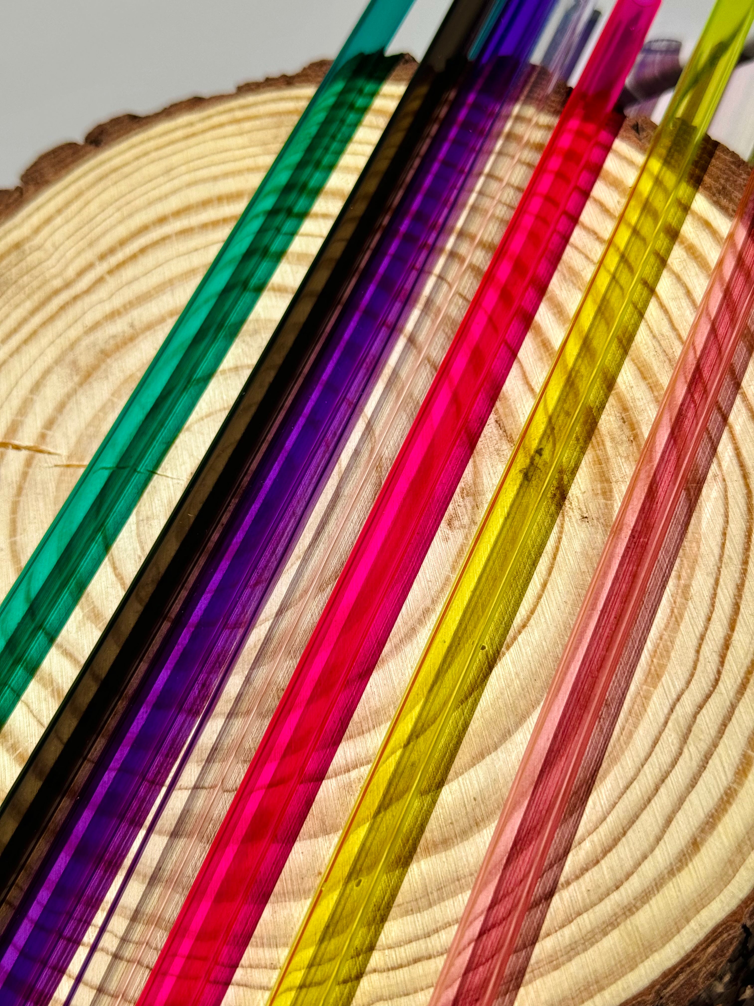 Colorful Reuseable Straws