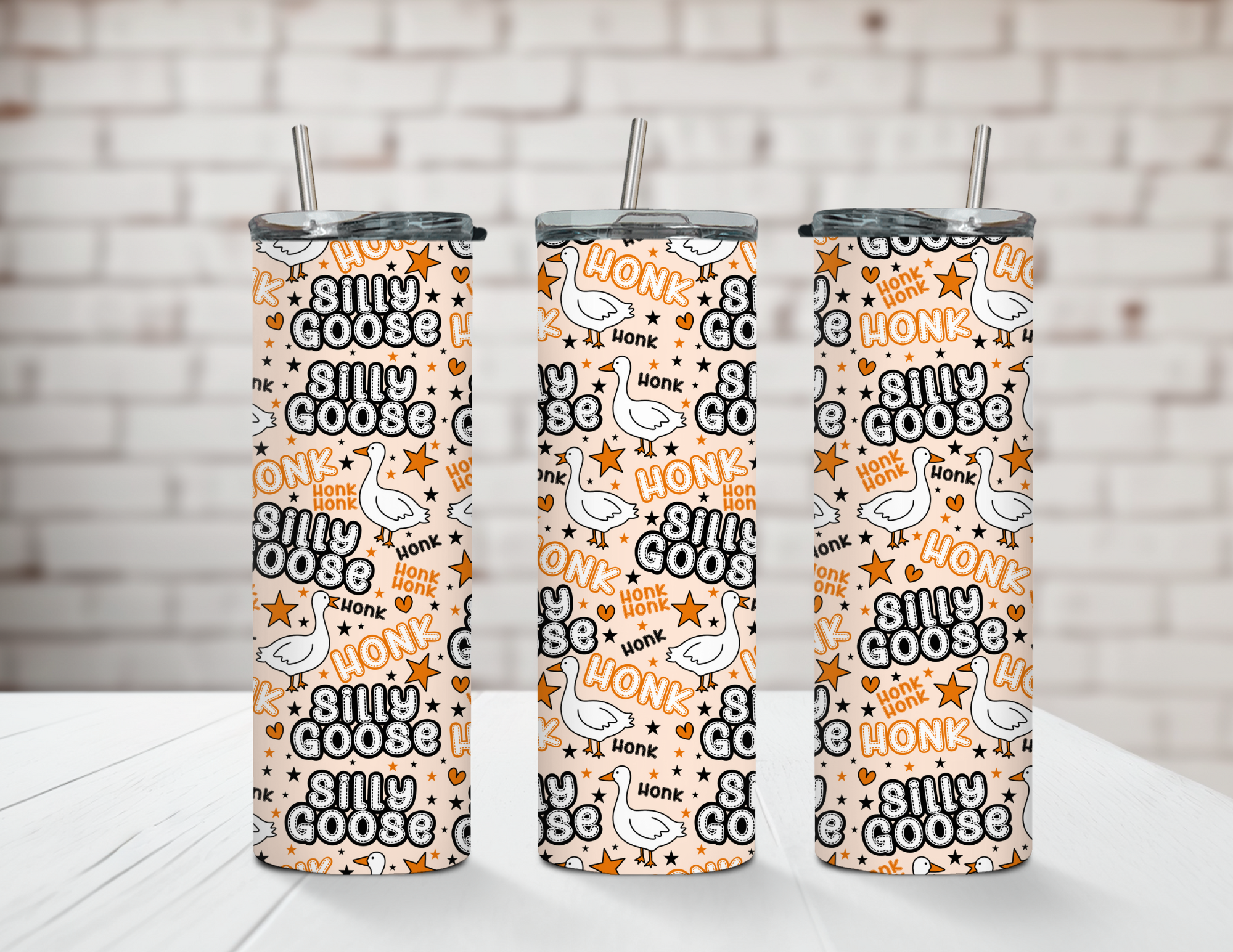 Silly Goose 20oz Steel Tumbler