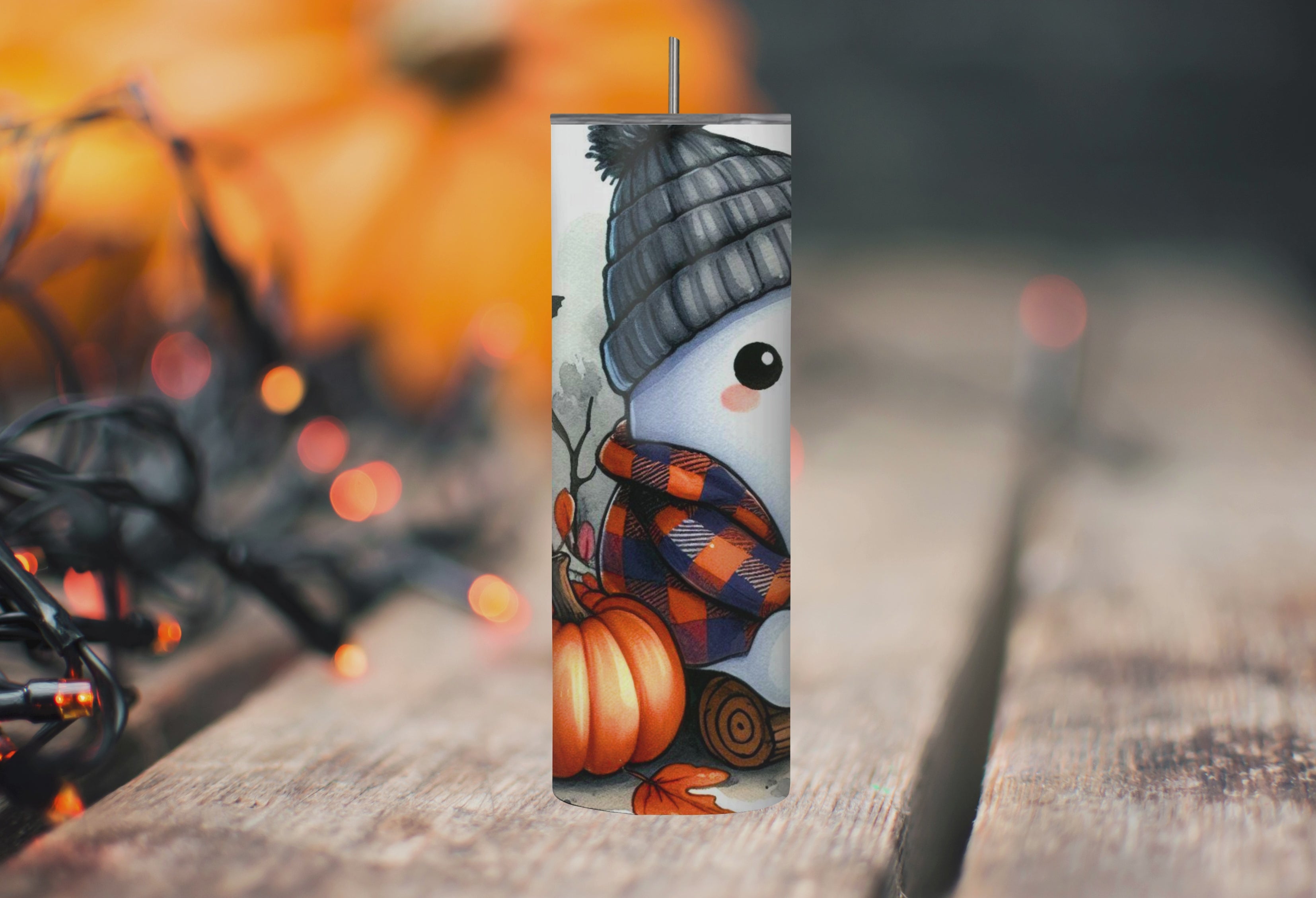 S'mores'tastic Spirit Ghost Stainless Steel Tumbler