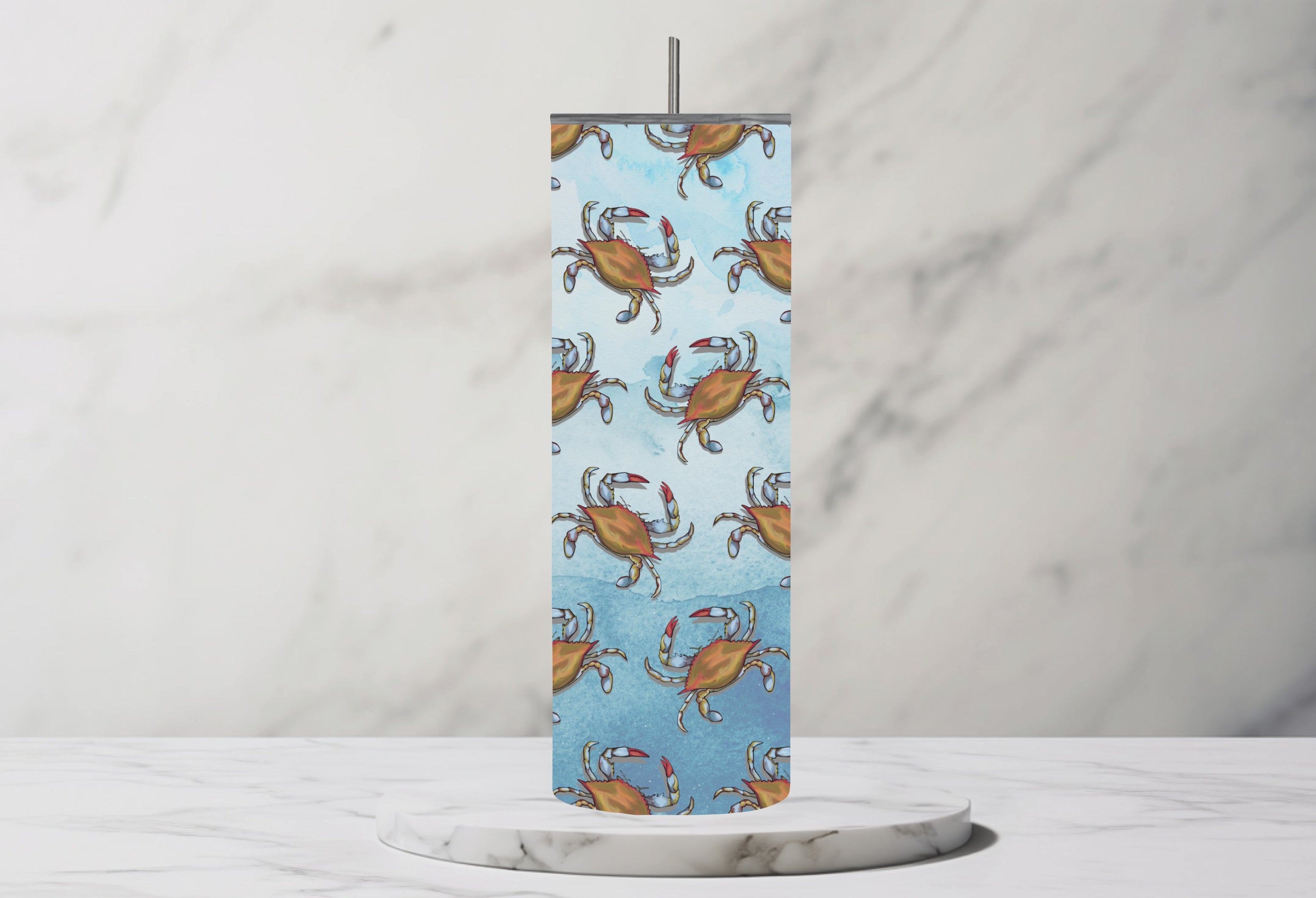 Maryland Blue Crab 20oz Steel Tumbler