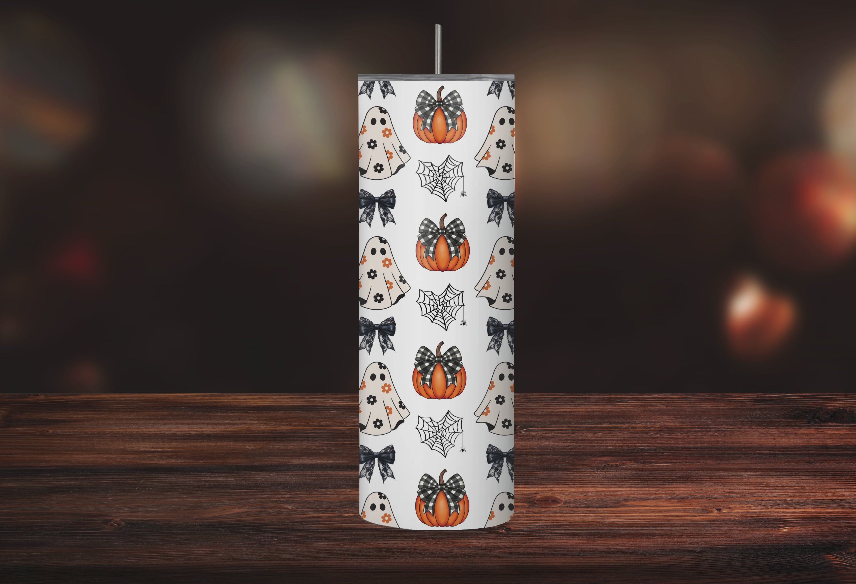 Ghost Bows 20oz Stainless Steel Tumbler