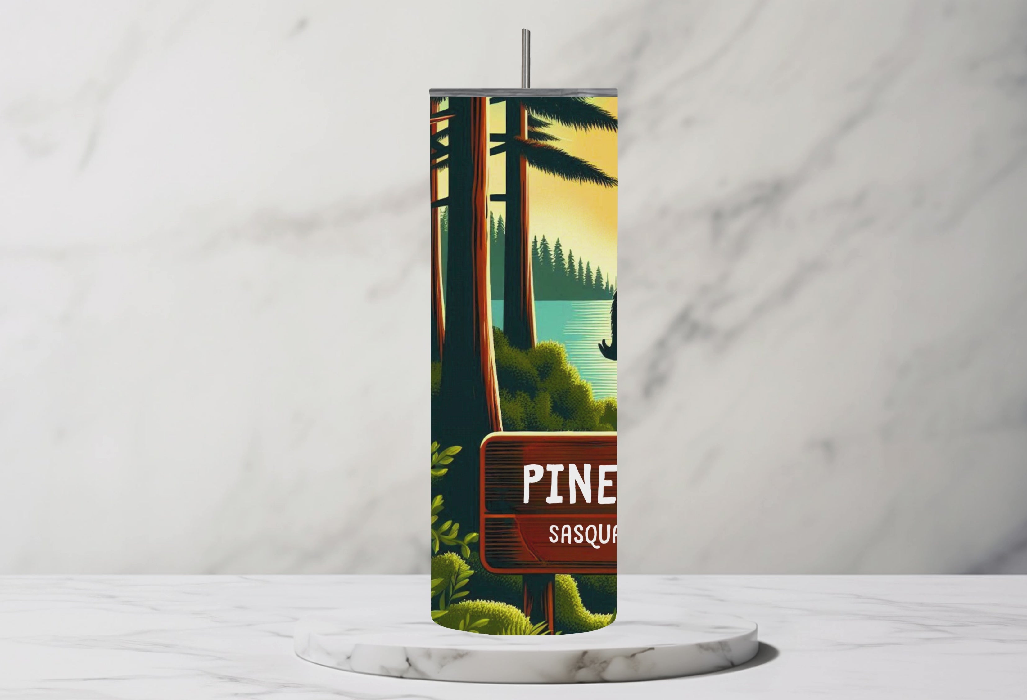 Piney Run Park X Sasquatch Saturday Stainless Steel 20oz Tumbler