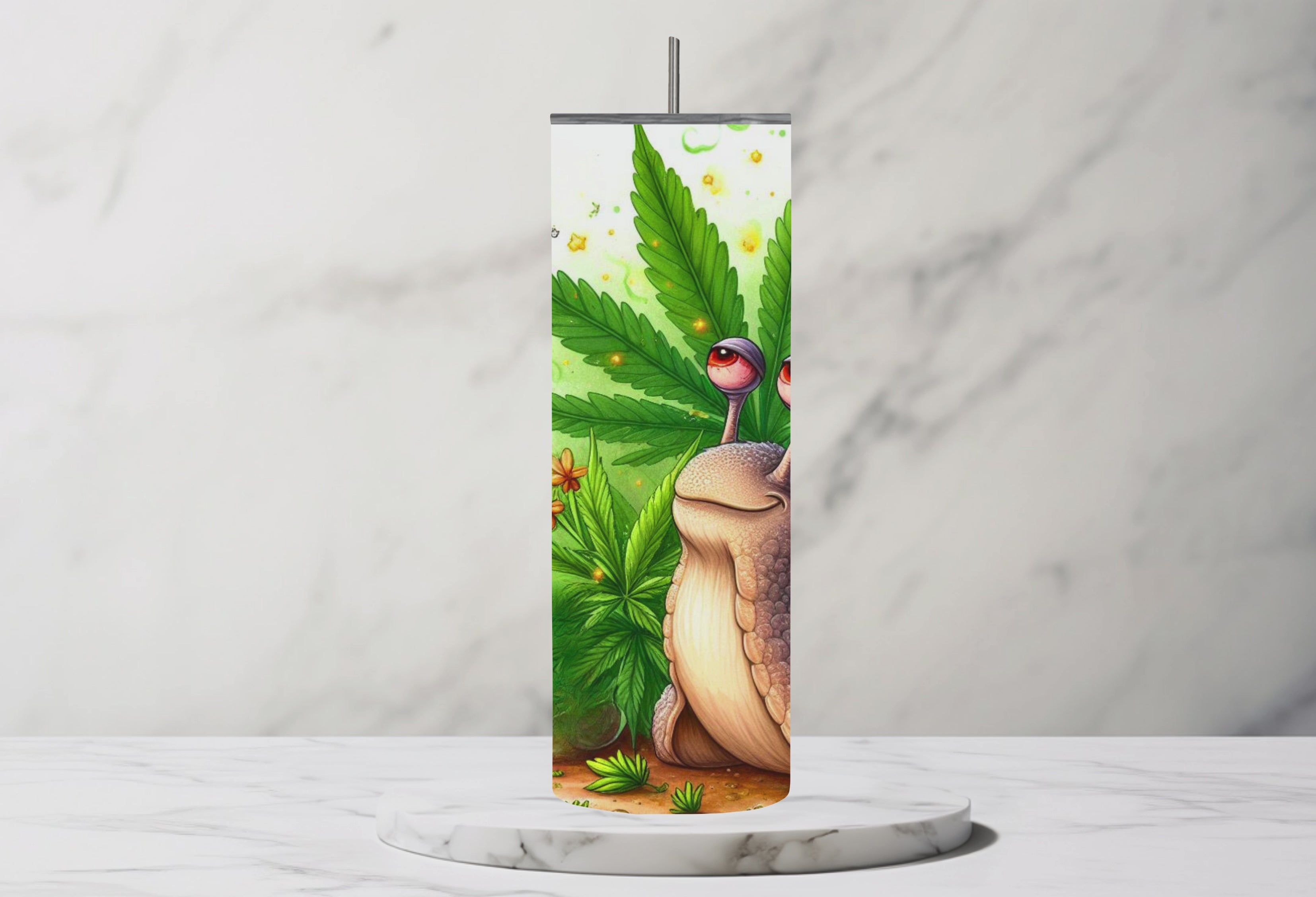 Stoner Snail 20oz Steel Tumbler