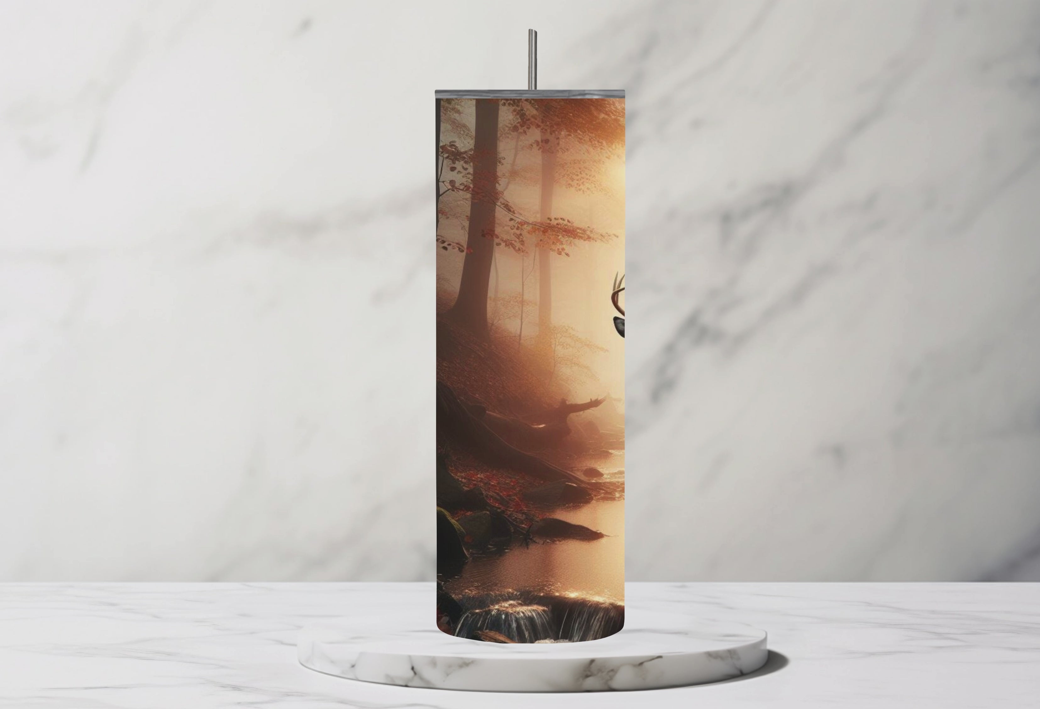 Buck Wild 20oz Steel Tumbler