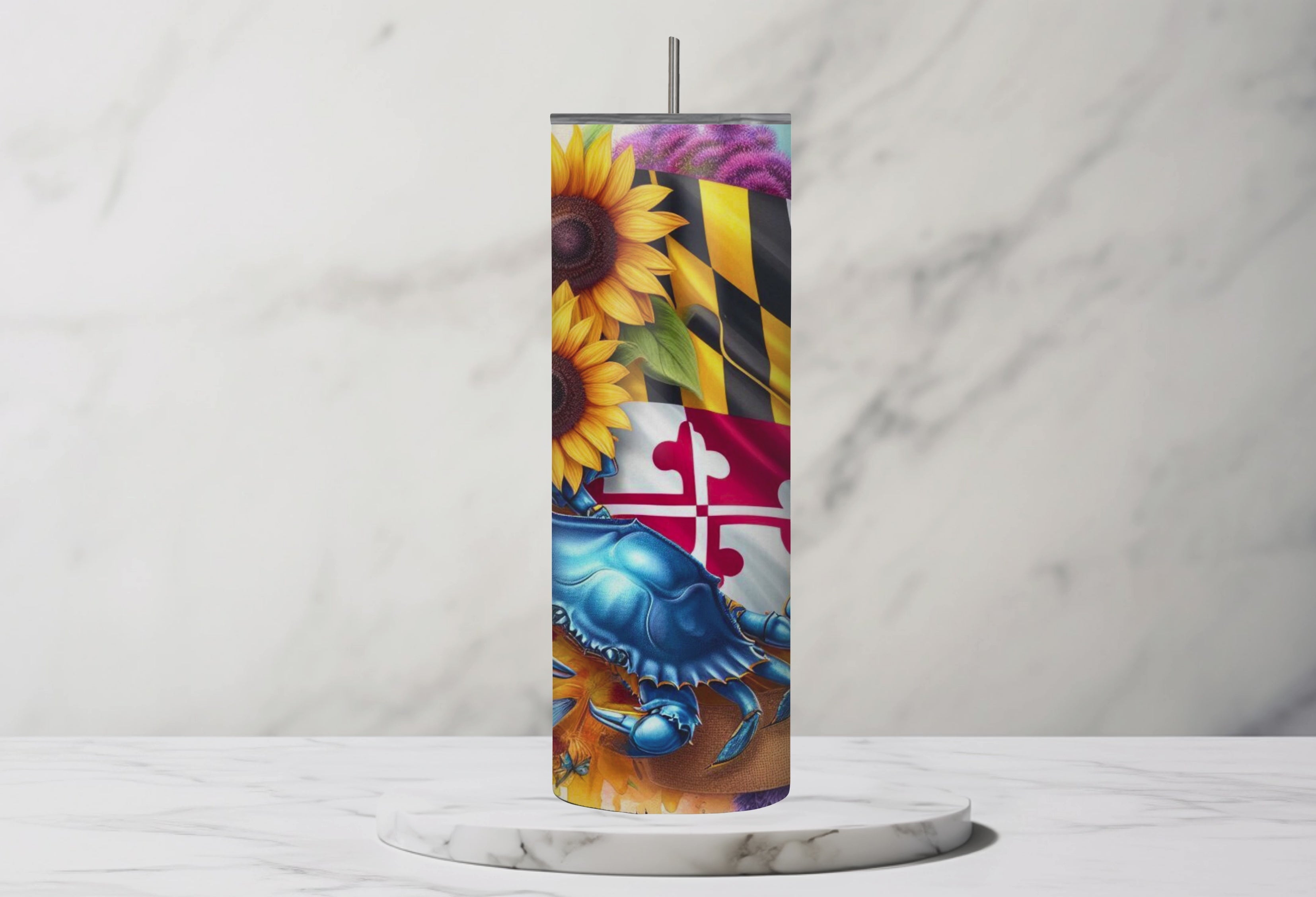 All Things Maryland 20oz Stainless Steel Tumbler