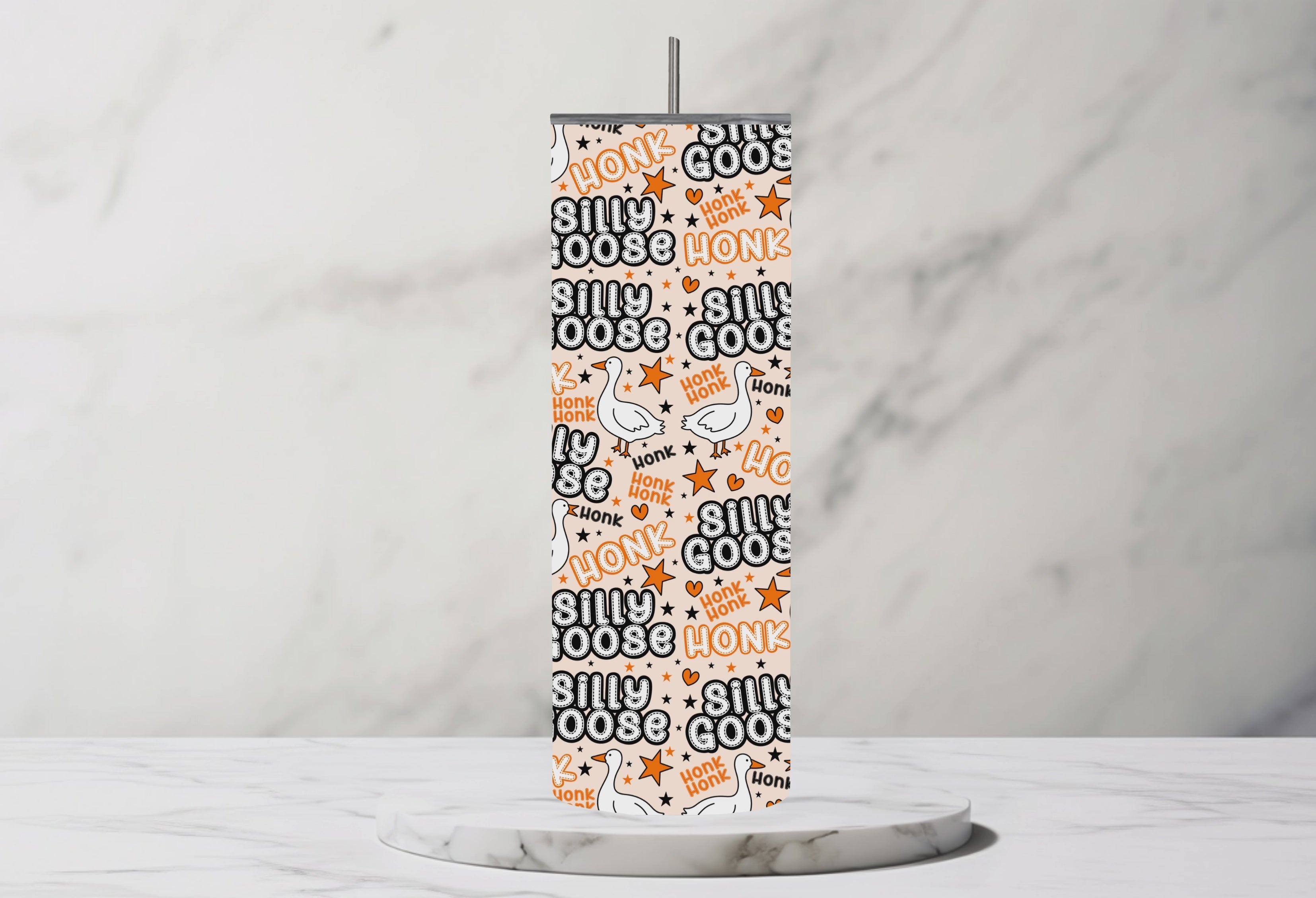 Silly Goose 20oz Steel Tumbler