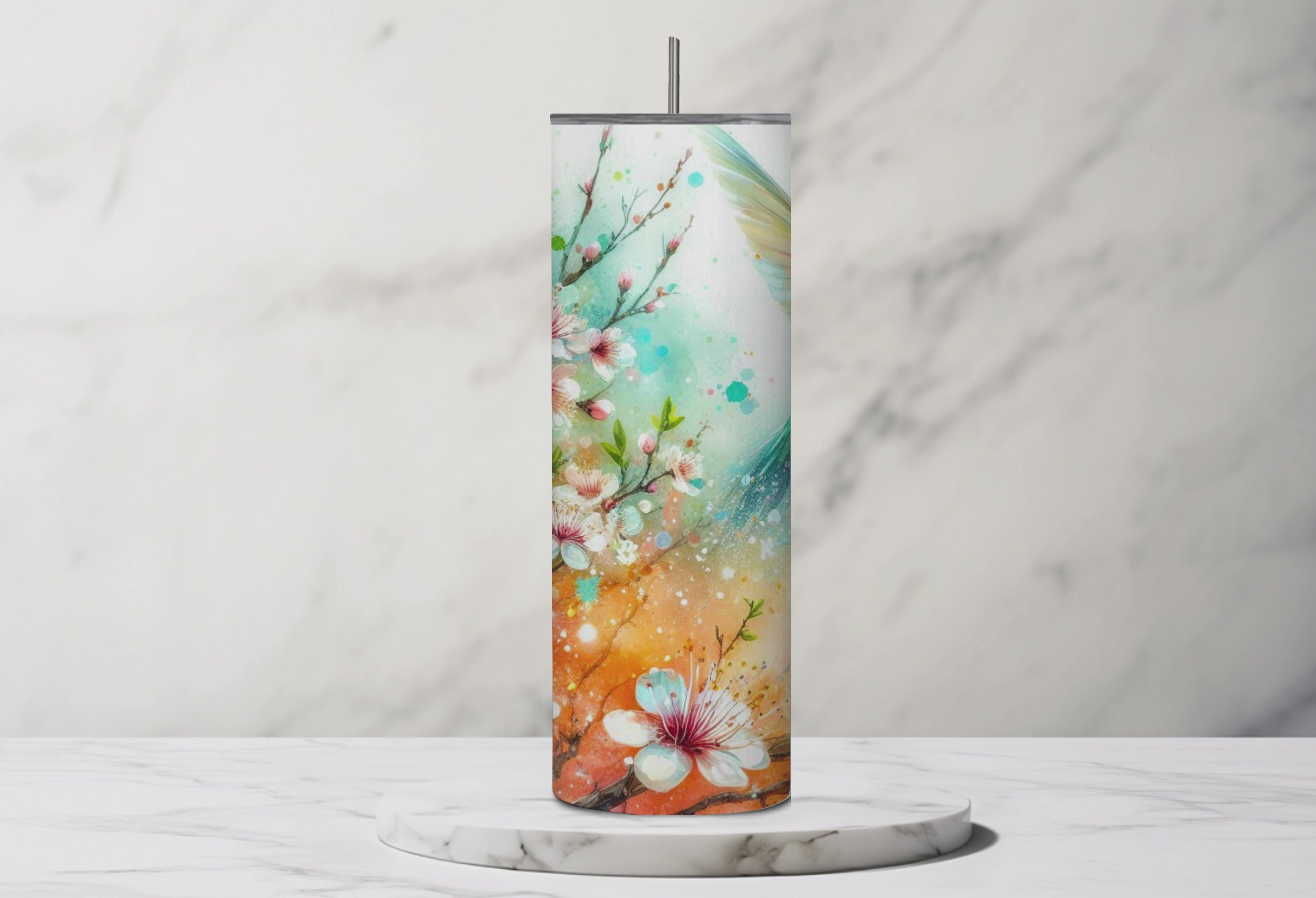 Humming Harmony Hummingbird Stainless Steel Tumbler