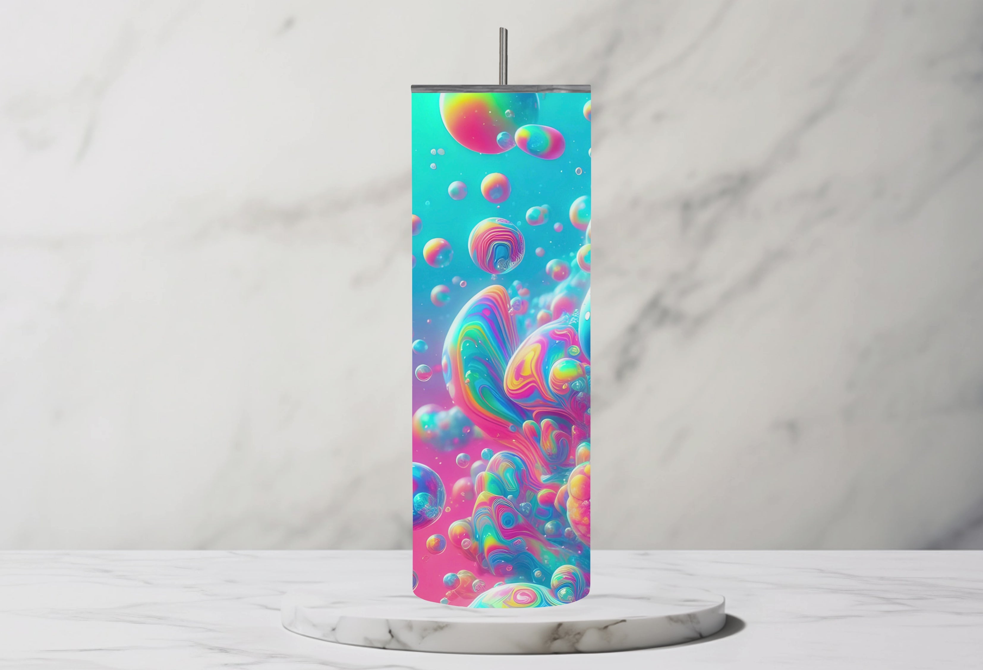 Psychedelic Drip 20oz Steel Tumbler